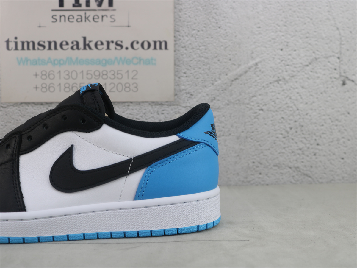 LJR Batch Air Jordan 1 Retro Low OG Black Dark Powder Blue CZ0790-104